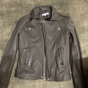Brand new IRO Han' Lambskin Leather Moto Jacket